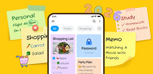 Easy Notes – Notepad, Notebook, Free Notes App